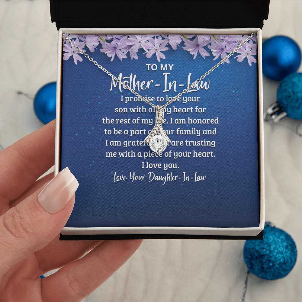 Alluring Beauty Necklace:To My Mother -In-Law