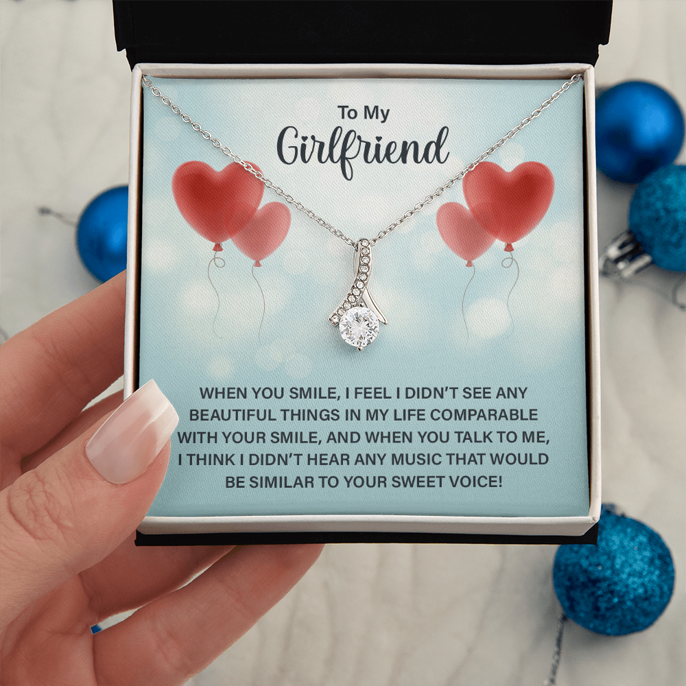 Alluring Beauty Necklace:To My Girlfriend