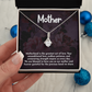 Alluring Beauty Necklace: Motherhood Is The Greatest Act Of love