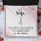Alluring Beauty Necklace:To My Wife Love Your Husband