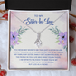 Alluring Beauty Necklace: To My Sister -In-Law
