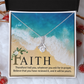 Alluring Beauty Necklace:Faith Believe That You Have Relieved It