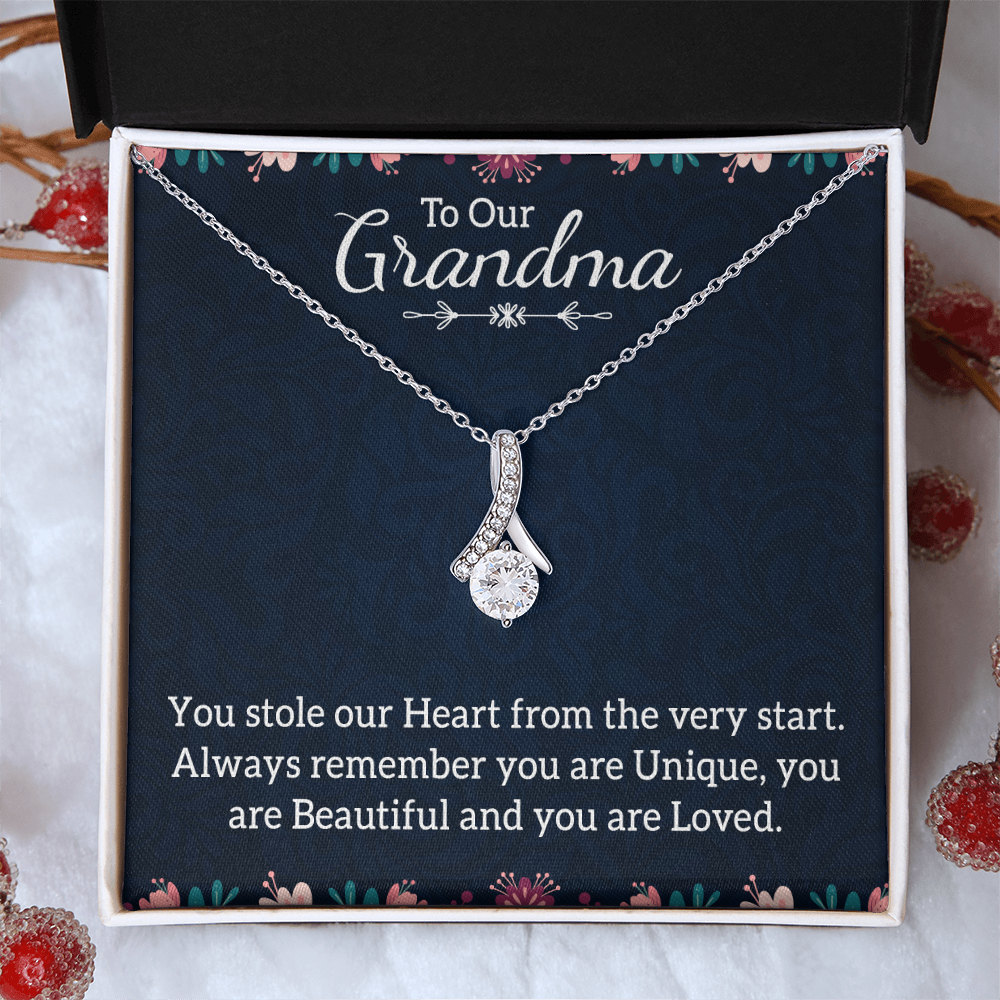 Alluring Beauty Necklace: To Our Grandma