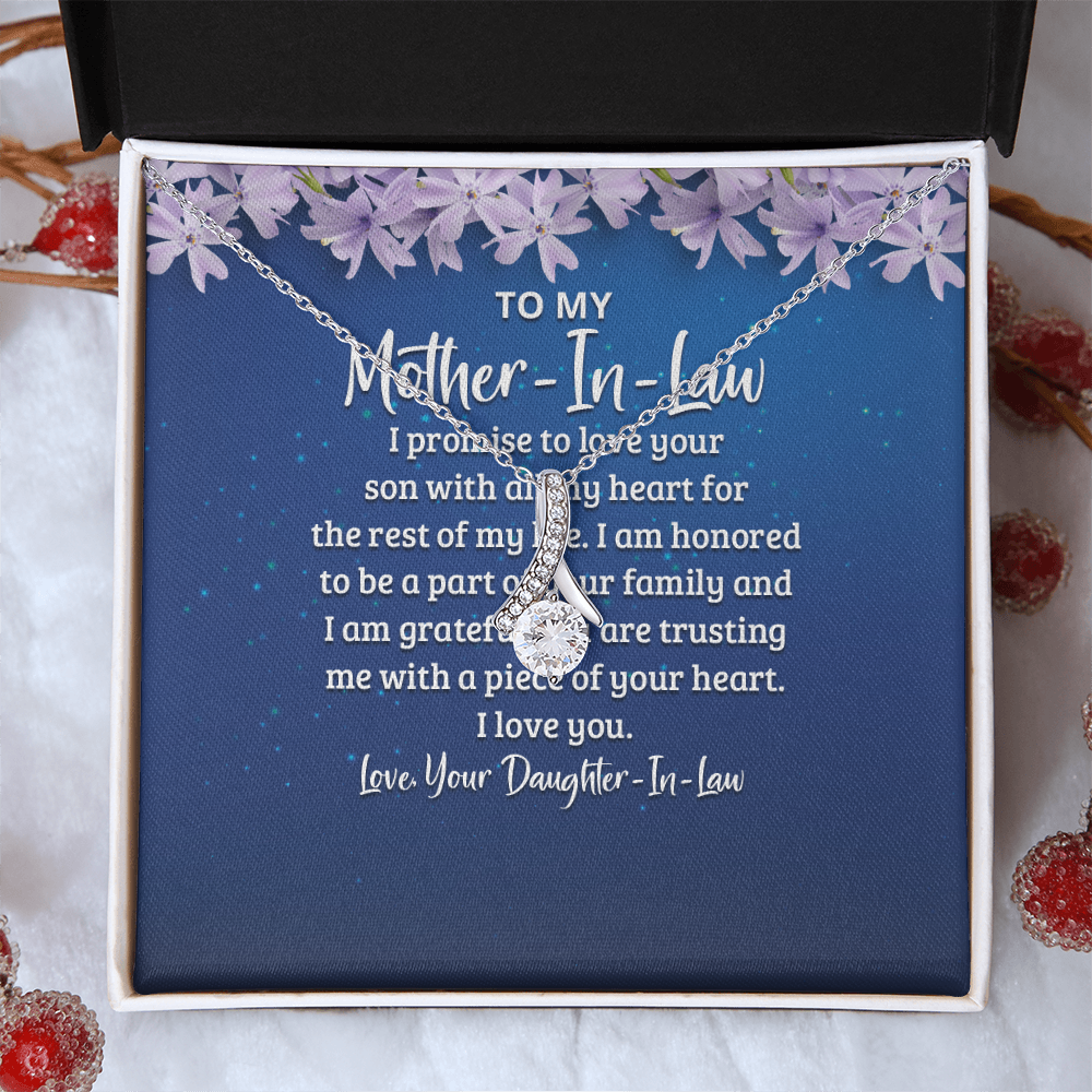 Alluring Beauty Necklace:To My Mother -In-Law
