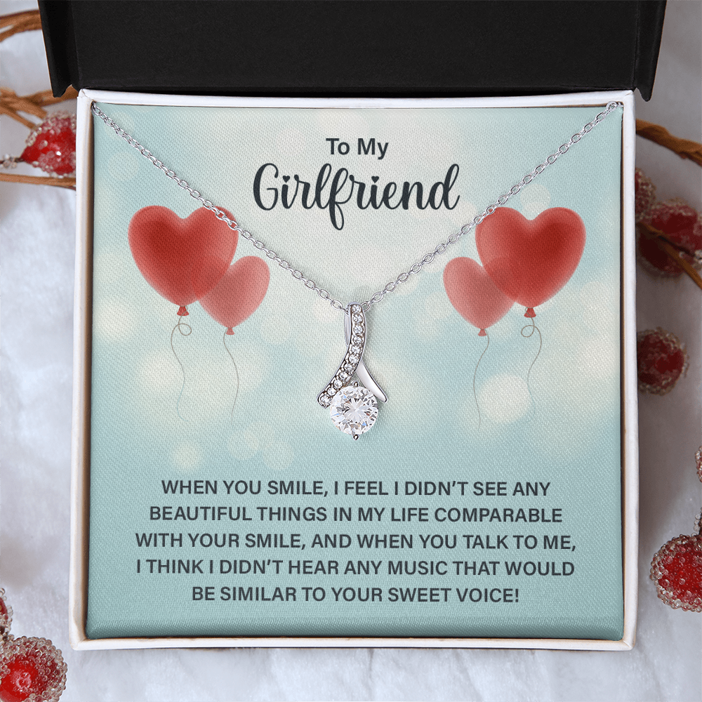 Alluring Beauty Necklace:To My Girlfriend