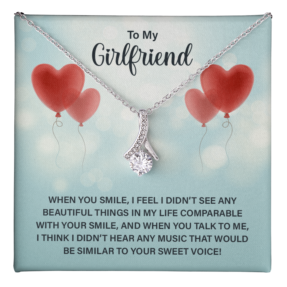 Alluring Beauty Necklace:To My Girlfriend