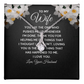 Alluring Beauty Necklace:To My Wife I Love Your Husband