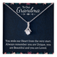 Alluring Beauty Necklace: To Our Grandma