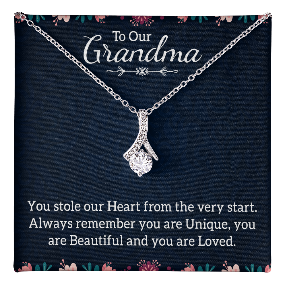Alluring Beauty Necklace: To Our Grandma