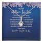Alluring Beauty Necklace:To My Mother -In-Law