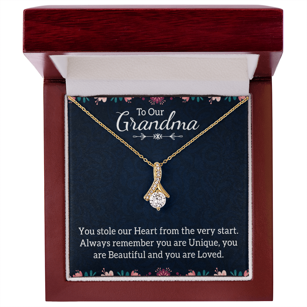 Alluring Beauty Necklace: To Our Grandma