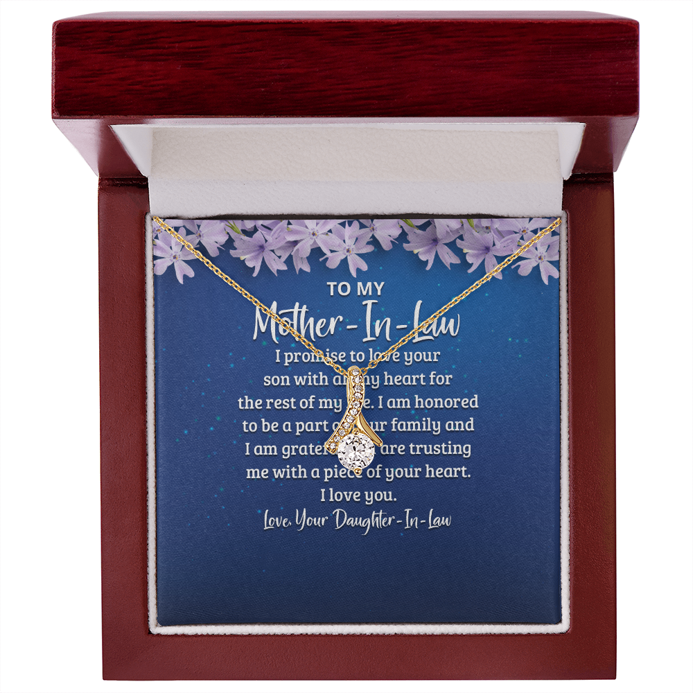 Alluring Beauty Necklace:To My Mother -In-Law
