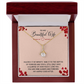Alluring Beauty Necklace:To My Beautiful Wife