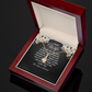 Alluring Beauty Necklace:To My Wife I Love Your Husband