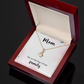 Alluring Beauty Necklace: Mom You Are The Heart