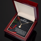 Alluring Beauty Necklace:To My Girlfriend I Love You Every Minute