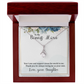Alluring Beauty Necklace :To My Bonus Mom