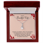 Alluring Beauty Necklace:To My Beautiful Wife