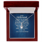 Alluring Beauty Necklace: To My Girlfriend Love Your Boyfriend