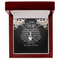 Alluring Beauty Necklace:To My Wife I Love Your Husband
