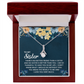 Alluring Beauty Necklace: To My Sister I Love You Very Much