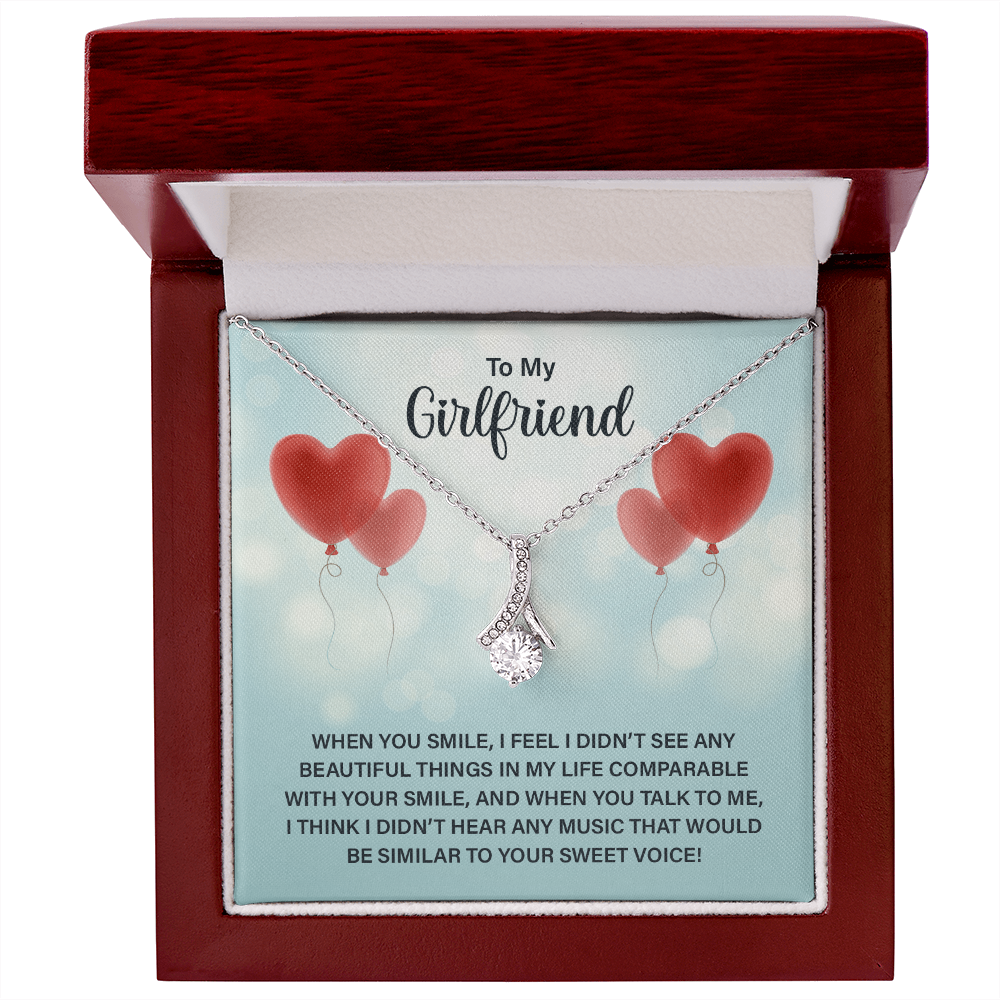 Alluring Beauty Necklace:To My Girlfriend
