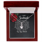 Alluring Beauty Necklace: To My Soulmate Love Your Husband