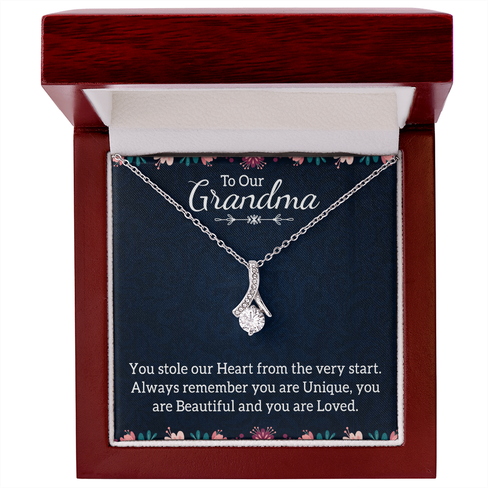 Alluring Beauty Necklace: To Our Grandma