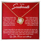 To My Soulmate, You Are Special To Me -Love Knot Necklace