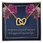Interlocking Hearts Necklace: The Day We Married