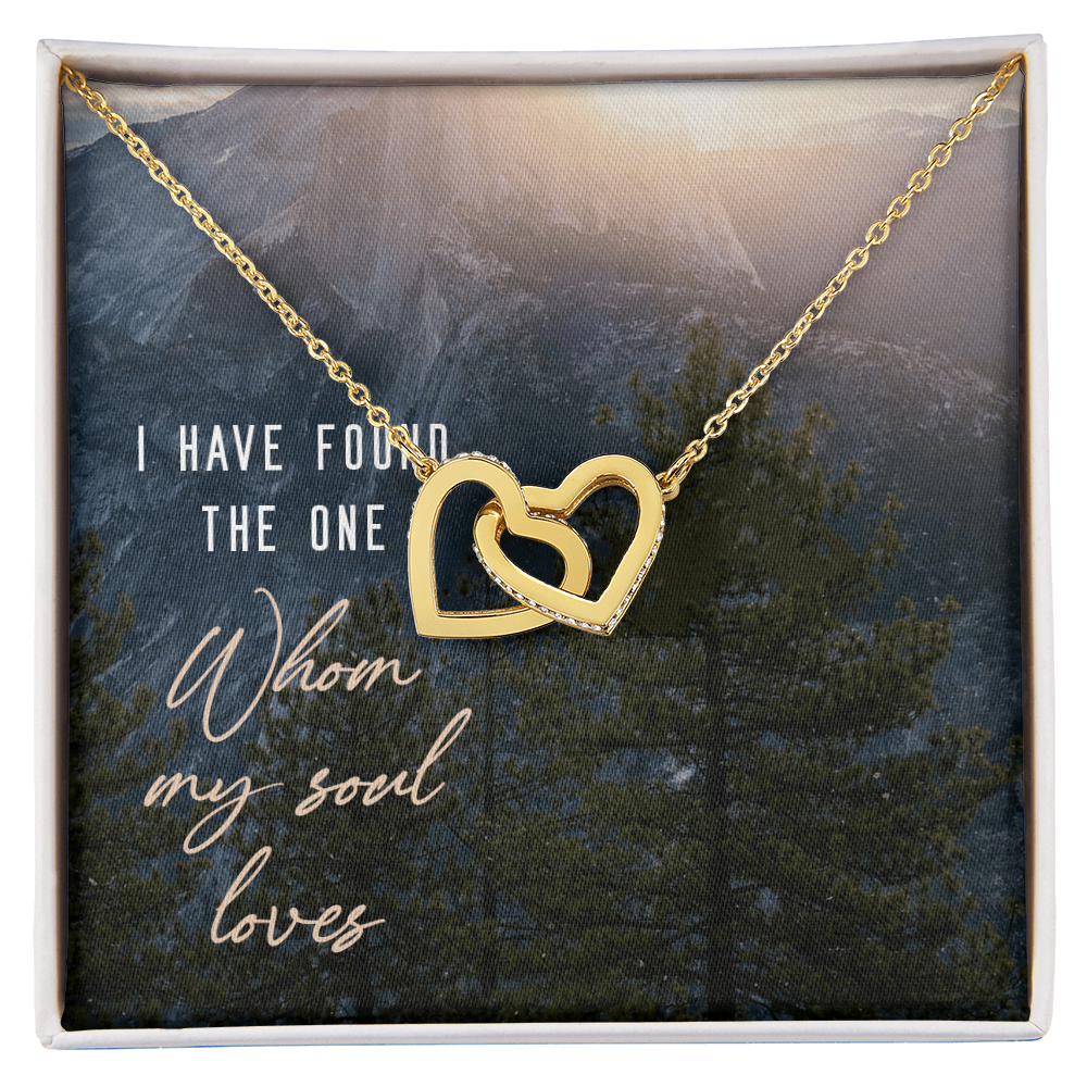 Interlocking Hearts Necklace :I Have Found The One