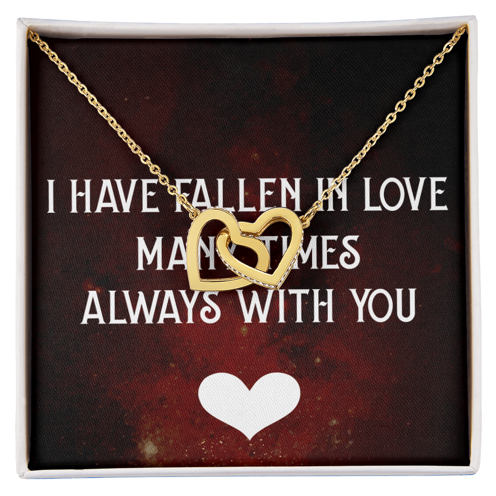Interlocking Hearts Necklace : I Have Fallen In Love