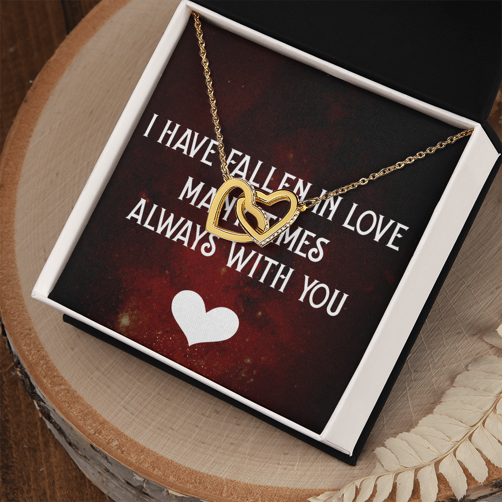Interlocking Hearts Necklace : I Have Fallen In Love