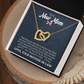 Interlocking Hearts Necklace : To A New Mom Love Your Mother -In- Law