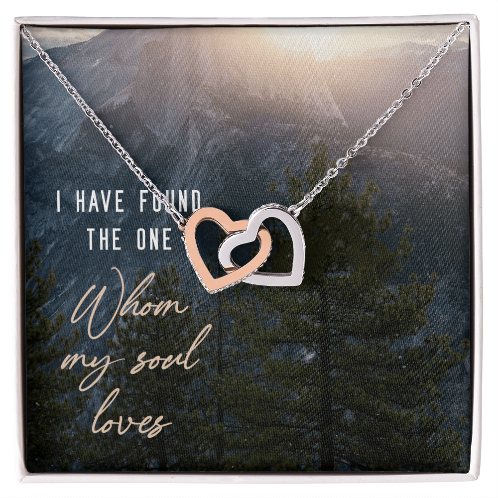 Interlocking Hearts Necklace :I Have Found The One