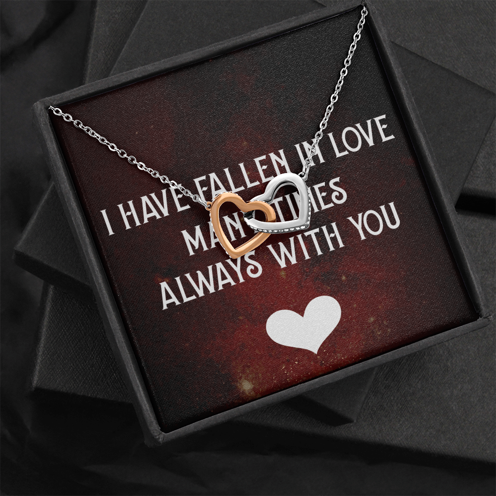 Interlocking Hearts Necklace : I Have Fallen In Love