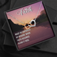 Interlocking Hearts Necklace : Faith Must Be Enforce