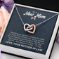 Interlocking Hearts Necklace : To A New Mom Love Your Mother -In- Law