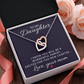 Interlocking Hearts Necklace : To My Daughter Love Your Mom