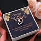 Interlocking Hearts Necklace : Happy Birthday My Special Wish