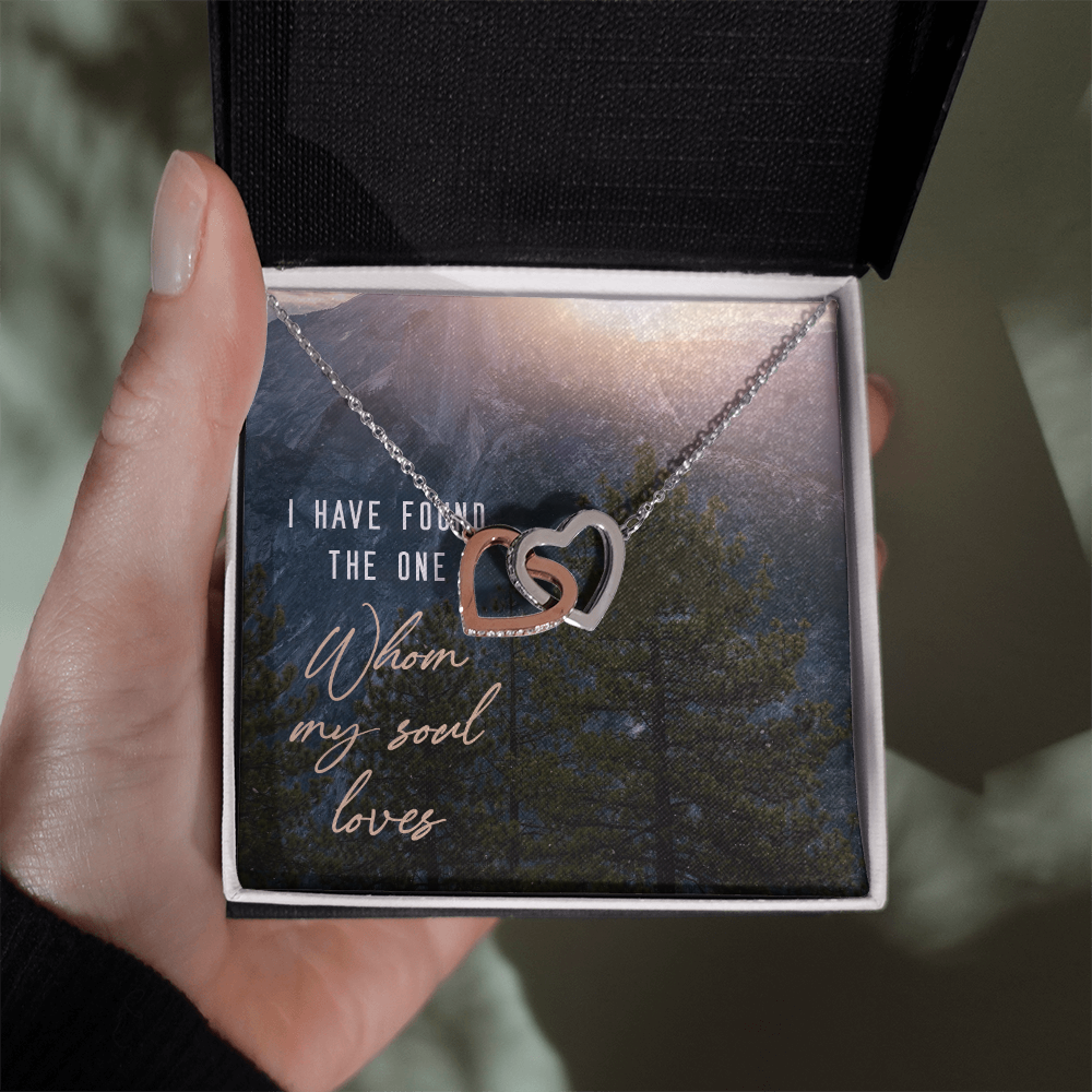 Interlocking Hearts Necklace :I Have Found The One