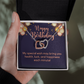 Interlocking Hearts Necklace : Happy Birthday My Special Wish
