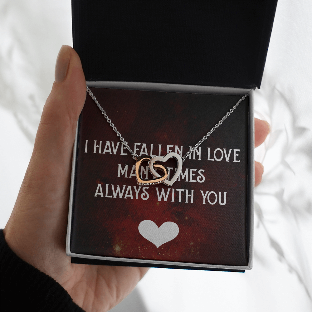 Interlocking Hearts Necklace : I Have Fallen In Love