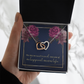 Interlocking Hearts Necklace: The Day We Married
