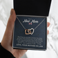 Interlocking Hearts Necklace : To A New Mom Love Your Mother -In- Law