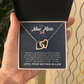 Interlocking Hearts Necklace : To A New Mom Love Your Mother -In- Law