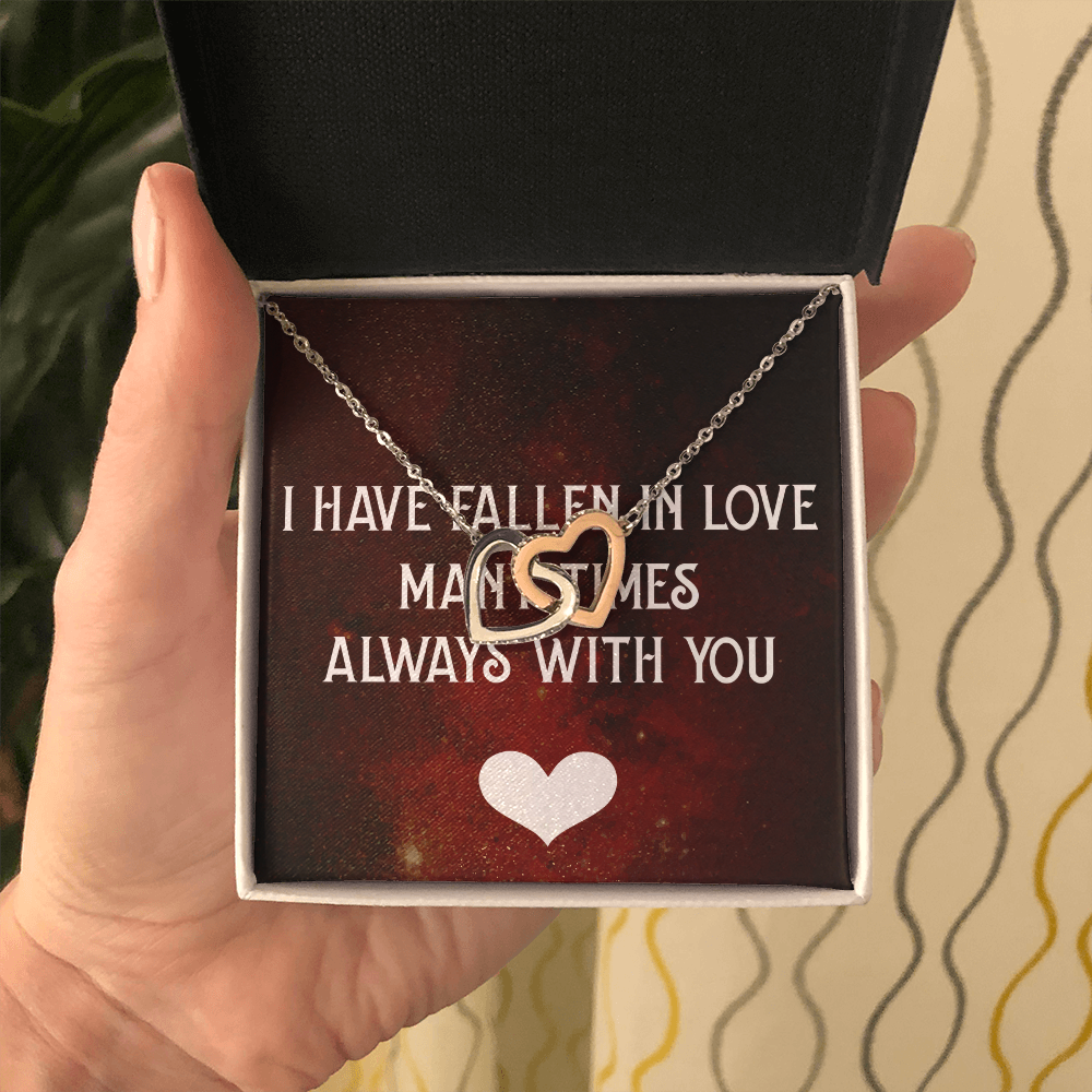Interlocking Hearts Necklace : I Have Fallen In Love