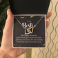 Interlocking Hearts Necklace : To My Bestie Like Happy Memories