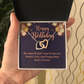 Interlocking Hearts Necklace : Happy Birthday My Special Wish