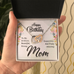 Interlocking Hearts Necklace :Happy Birthday Mom